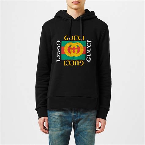 gucci fake t shirt hoodie|gucci sweater hoodie for men.